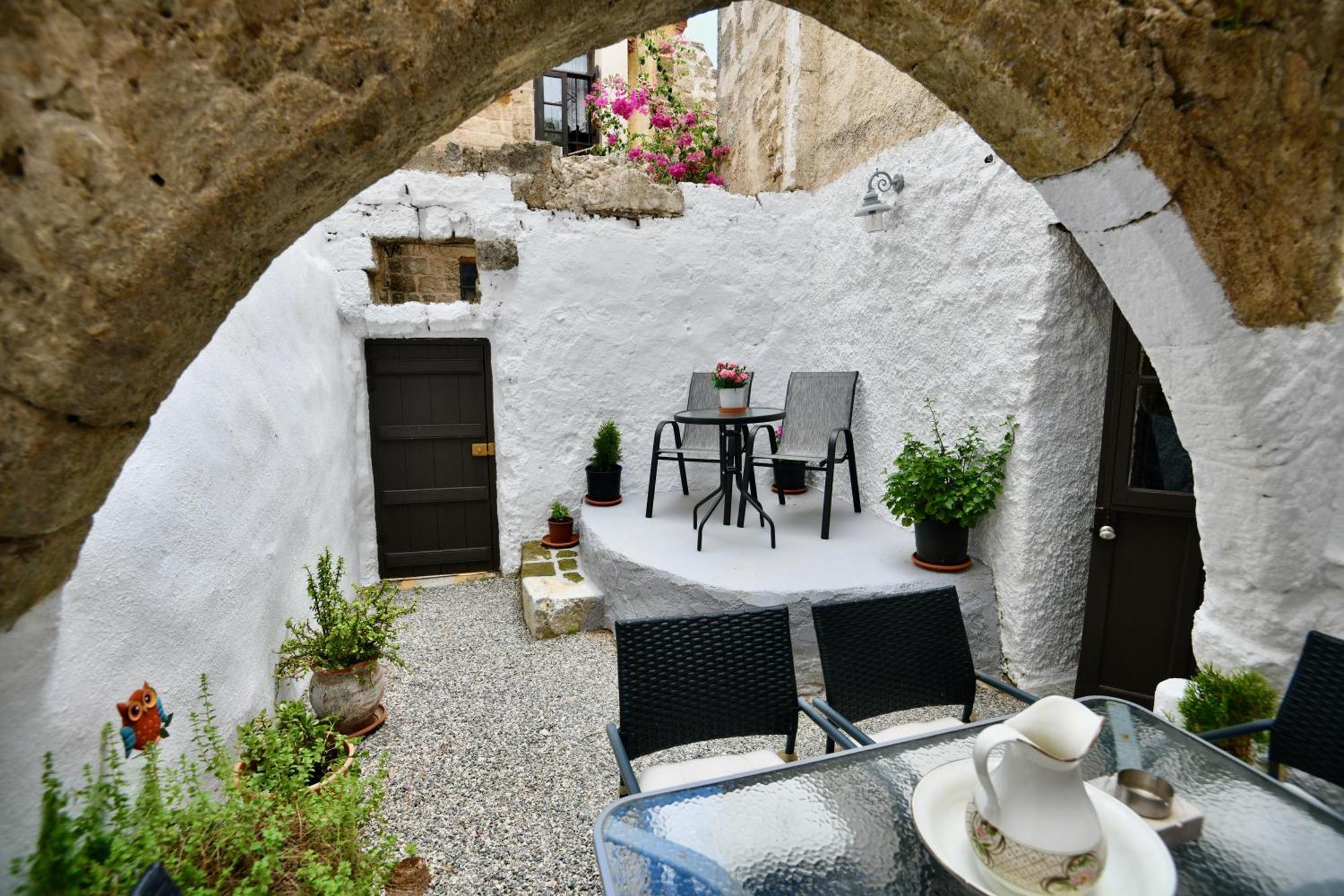 Ferienwohnung Penelope Garden House Old Town Rhodes City Exterior foto