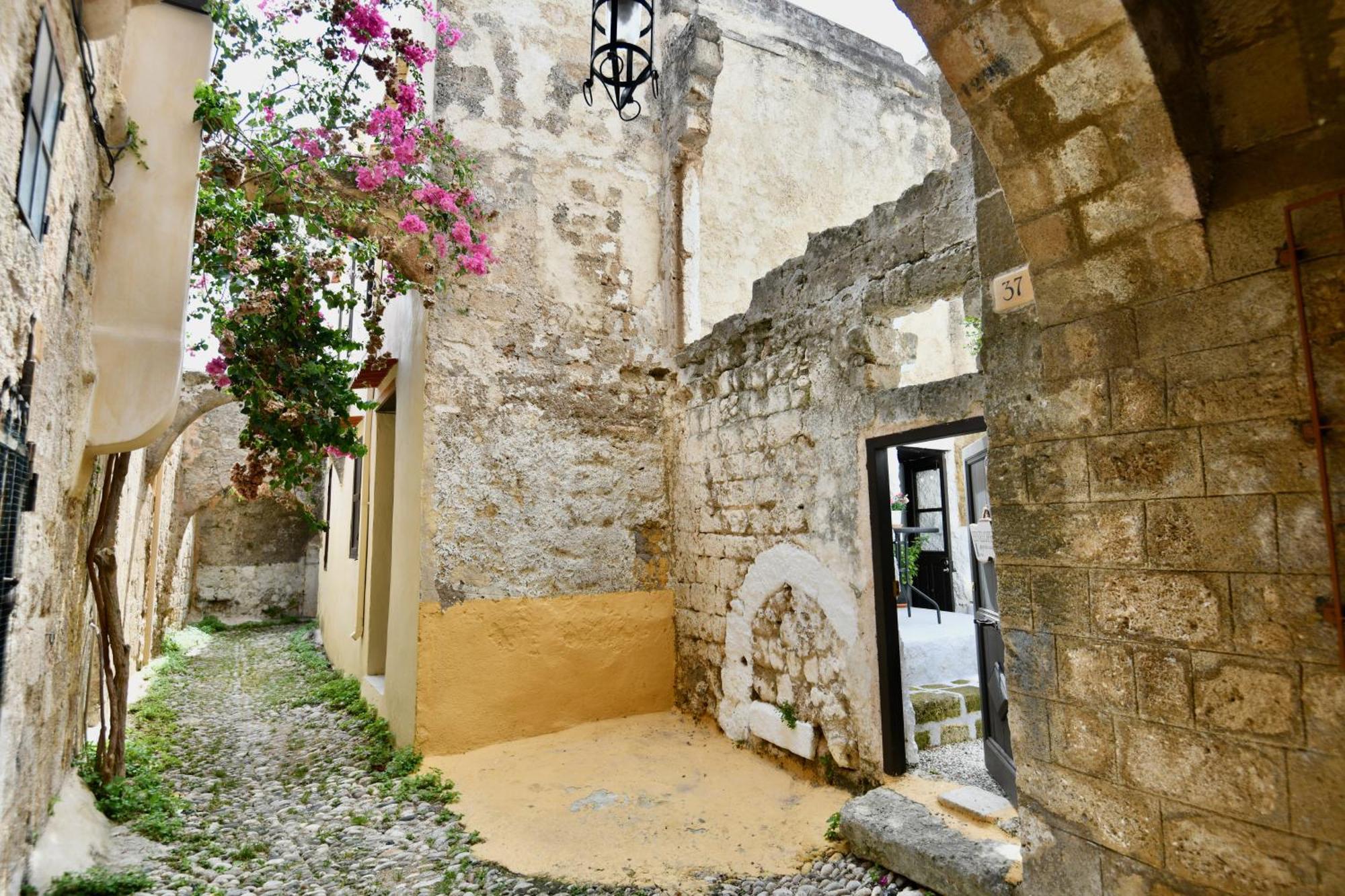 Ferienwohnung Penelope Garden House Old Town Rhodes City Exterior foto