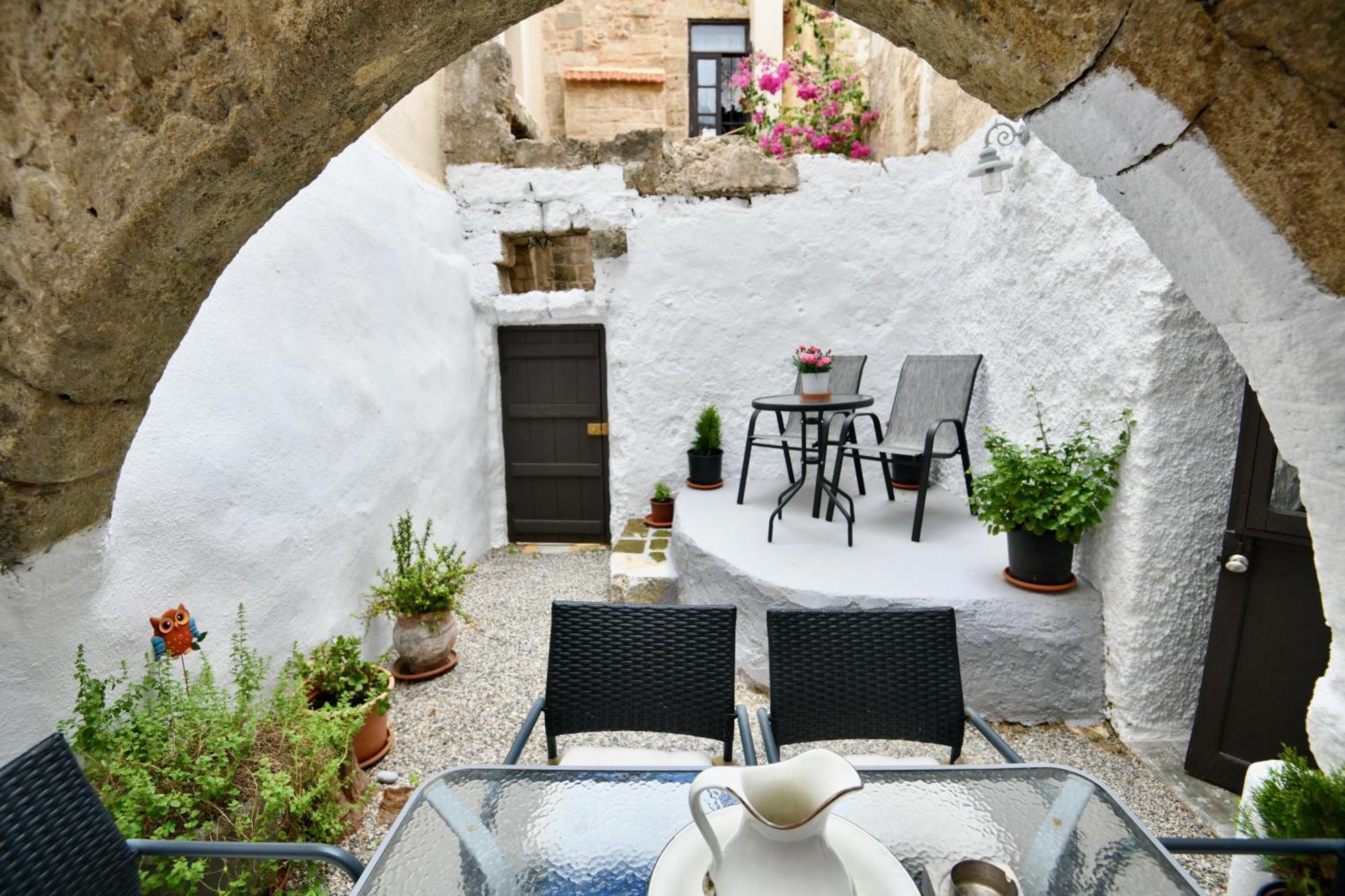 Ferienwohnung Penelope Garden House Old Town Rhodes City Exterior foto